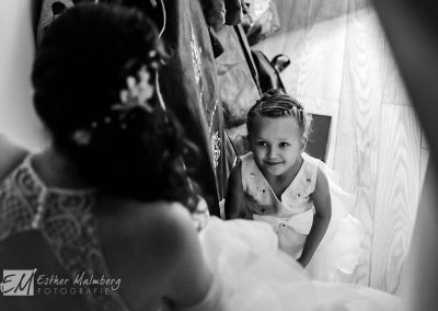 Trouwfotograaf Woerden met oog voor kinderen bruidsfotografie Gouda