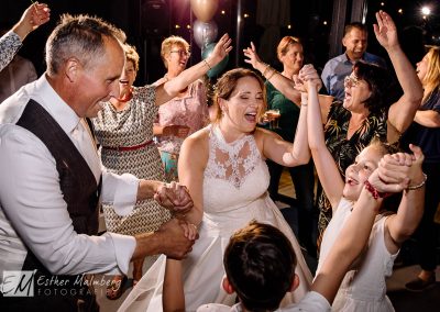 Trouwfeest bruiloft met kinderen Buck Boskoop Bruidsfotograaf Gouda